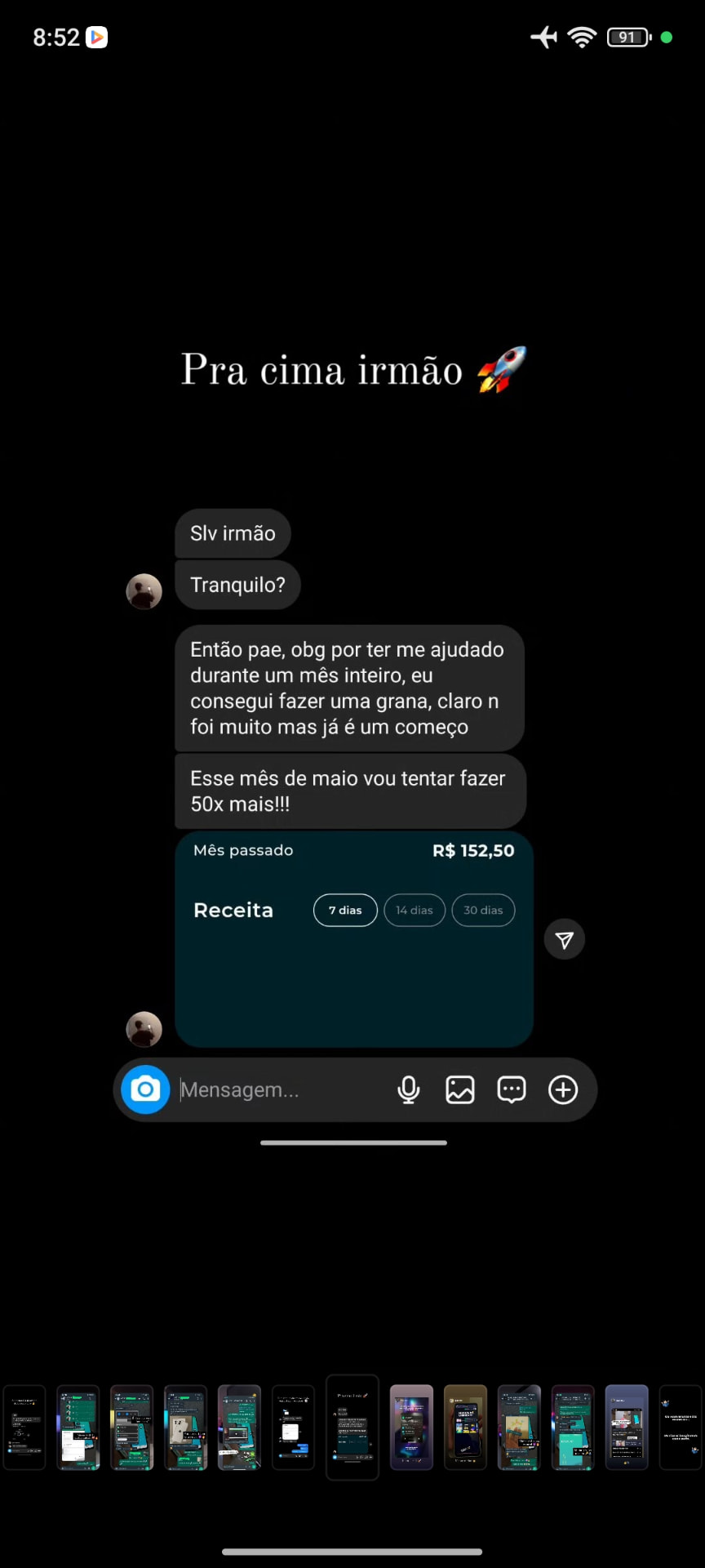 Depoimento de aluno 5